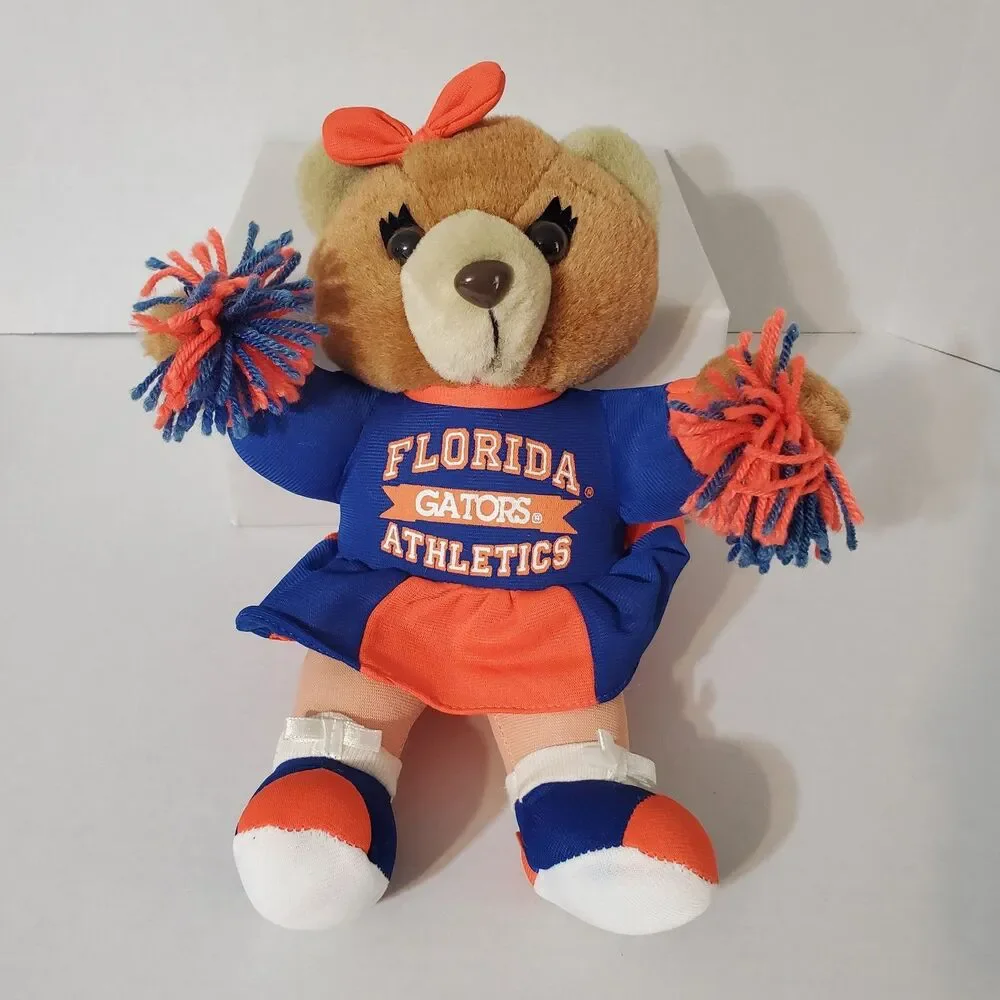 Florida Gators University Cheerleader Plush Bear. SKU#‎ C-5